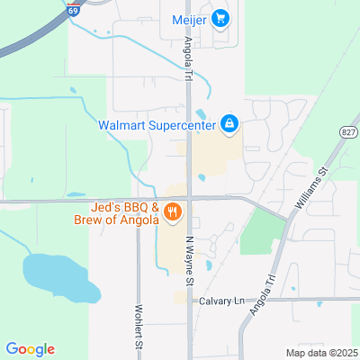 Location of the Angola DMV office