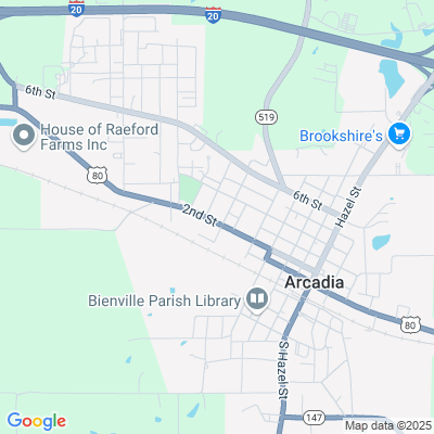 Location of the Arcadia DMV office