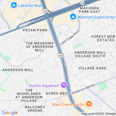 Location of the Austin Northwest DMV office