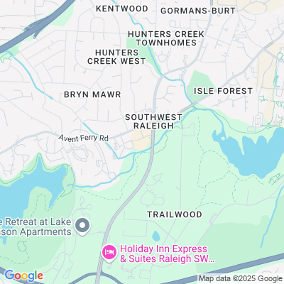 Location of the Avent Ferry Shopping Center Driver License Office DMV office