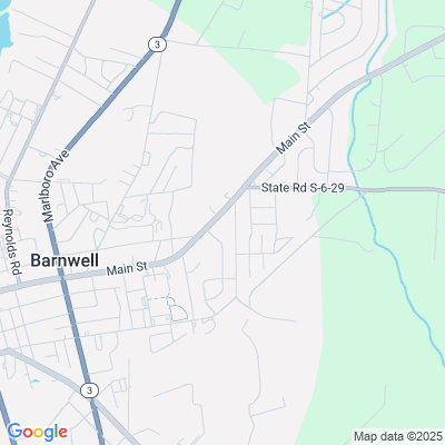 Location of the Barnwell DMV office