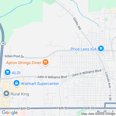 Location of the Bedford DMV office
