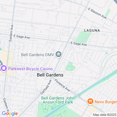 Location of the Bell Gardens DMV office