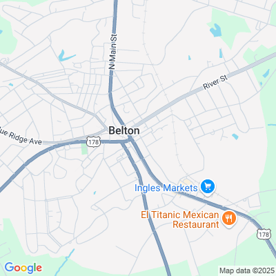Location of the Belton DMV office