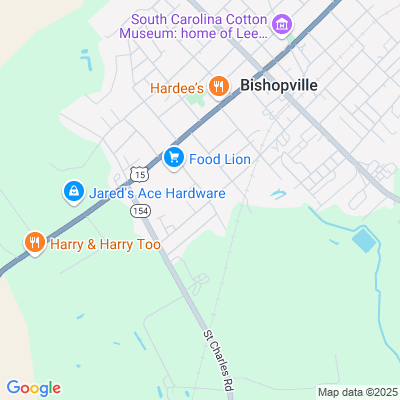 Location of the Bishopville DMV office