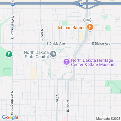 Location of the Bismarck DMV office