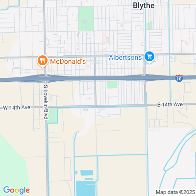 Location of the Blythe DMV office