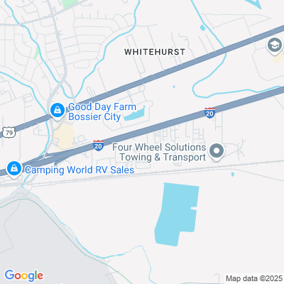 Location of the Bossier DMV office