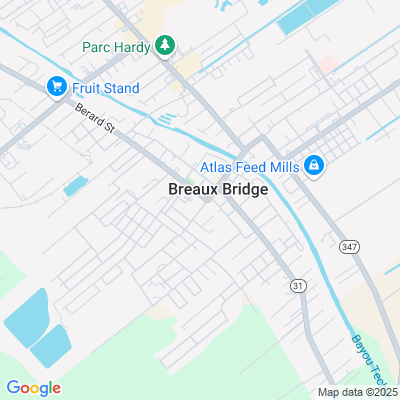 Location of the Breaux Bridge DMV office