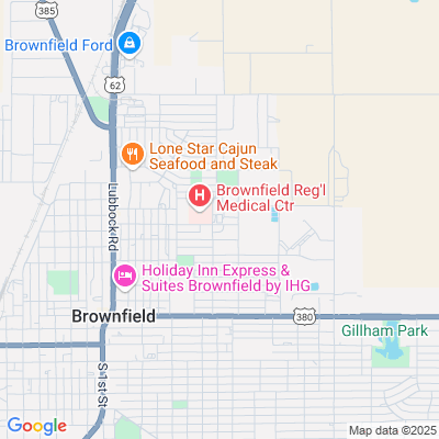 Location of the Brownfield DMV office