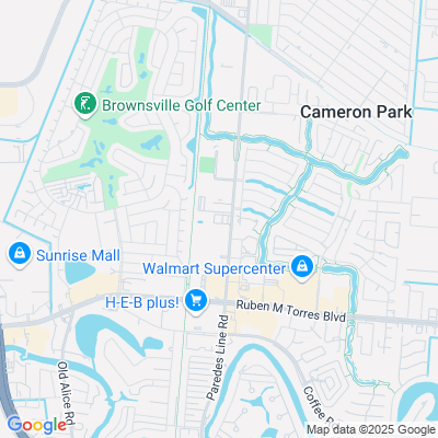 Location of the Brownsville DMV office