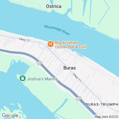 Location of the Buras DMV office