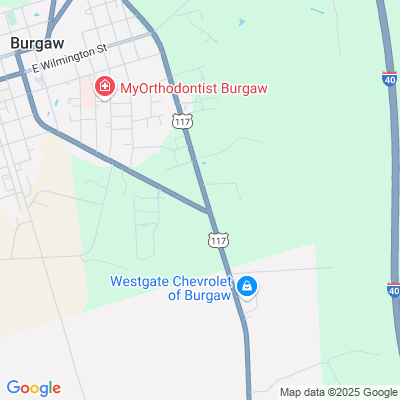 Location of the Burgaw Driver License Office DMV office