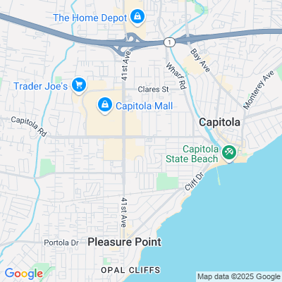 Location of the Capitola DMV office
