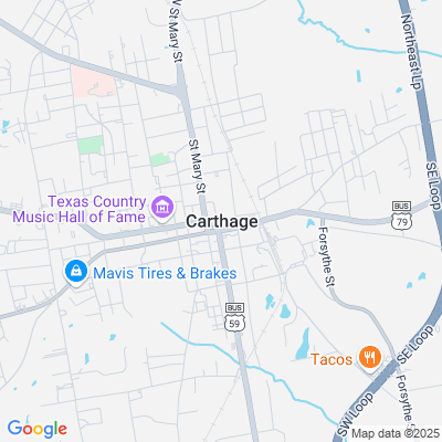 Location of the Carthage DMV office