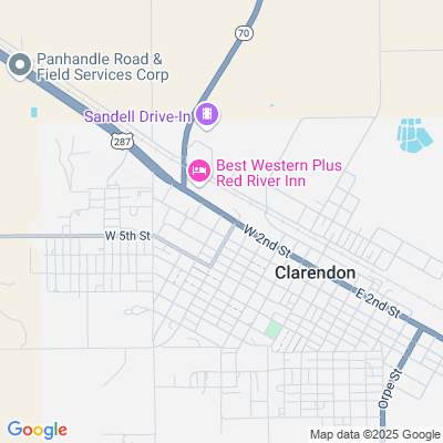 Location of the Clarendon DMV office