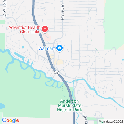 Location of the Clearlake DMV office