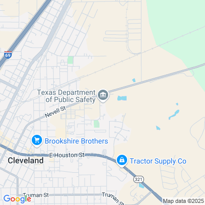 Location of the Cleveland DMV office