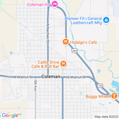 Location of the Coleman DMV office