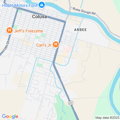 Location of the Colusa DMV office