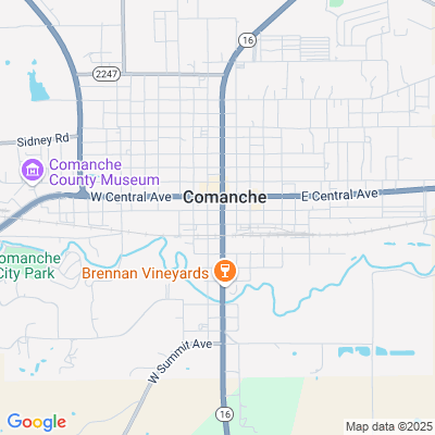 Location of the Comanche DMV office
