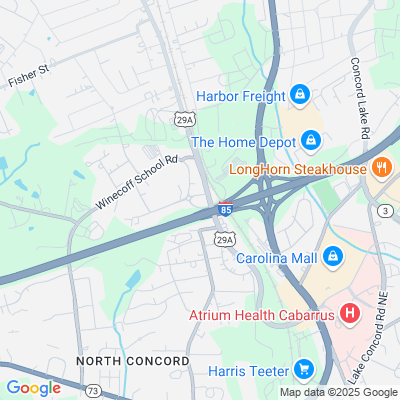 Location of the Concord Driver License Office DMV office
