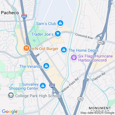 Location of the Concord DMV office