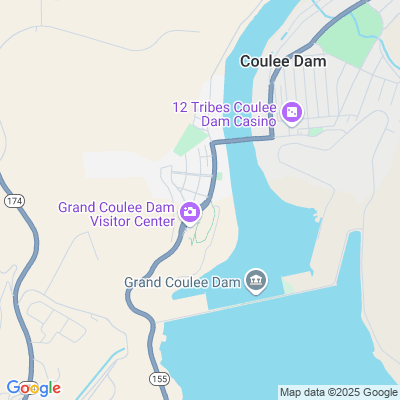 Location of the Coulee Dam DMV office