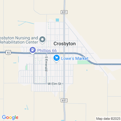 Location of the Crosbyton DMV office