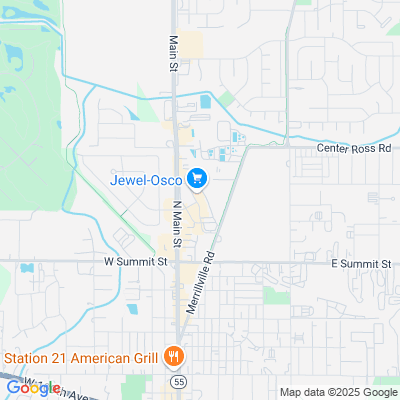 Location of the Crown Point DMV office