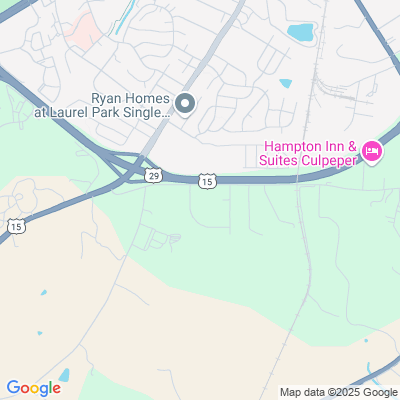 Location of the Culpeper Customer Service Center DMV office