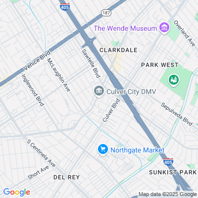 Location of the Culver City DMV office