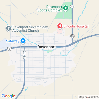 Location of the Davenport DMV office