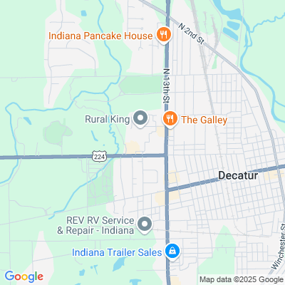 Location of the Decatur DMV office