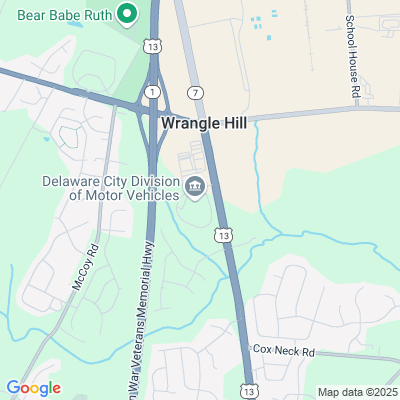 Location of the Delaware City DMV office