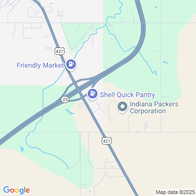 Location of the Delphi DMV office