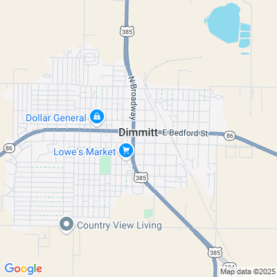 Location of the Dimmitt DMV office