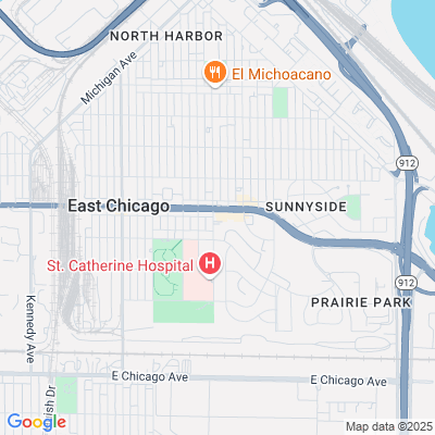 Location of the East Chicago DMV office