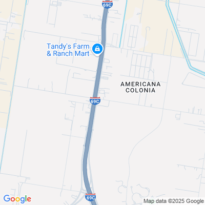 Location of the Edinburg Mega Center DMV office