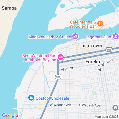 Location of the Eureka DMV office