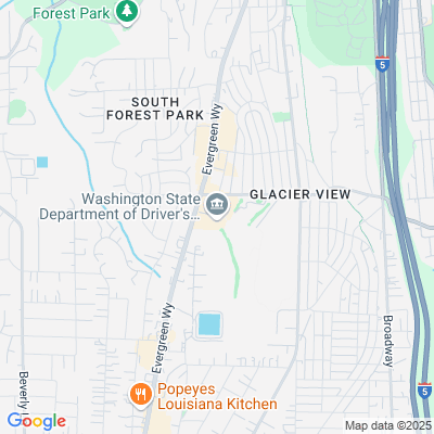 Location of the Everett DMV office