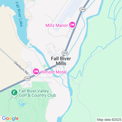 Location of the Fall River Mills DMV office