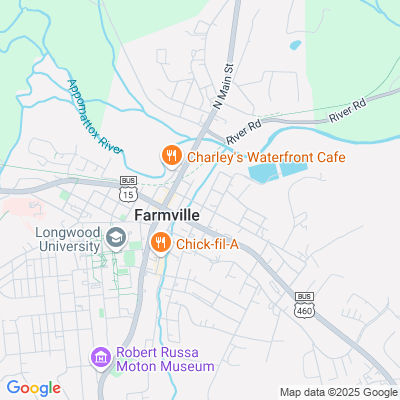 Location of the Farmville Customer Service Center DMV office