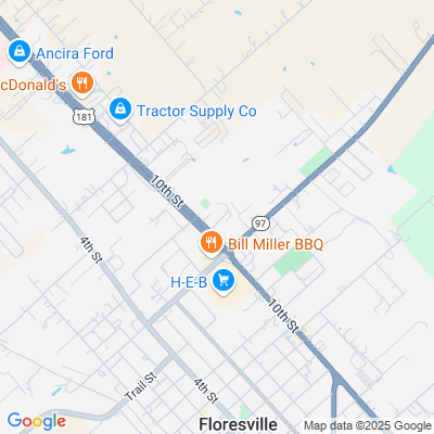 Location of the Floresville DMV office