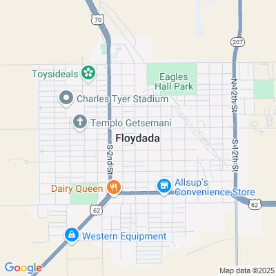 Location of the Floydada DMV office