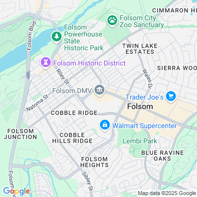 Location of the Folsom DMV office