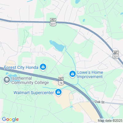 Location of the Forest City Driver License Office DMV office
