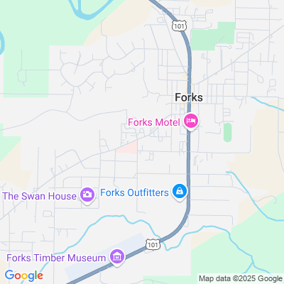 Location of the Forks DMV office