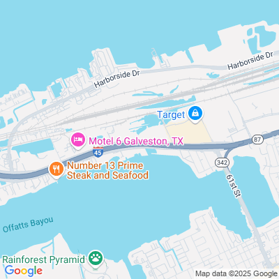 Location of the Galveston DMV office
