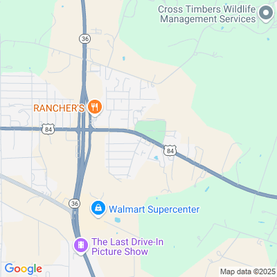 Location of the Gatesville DMV office